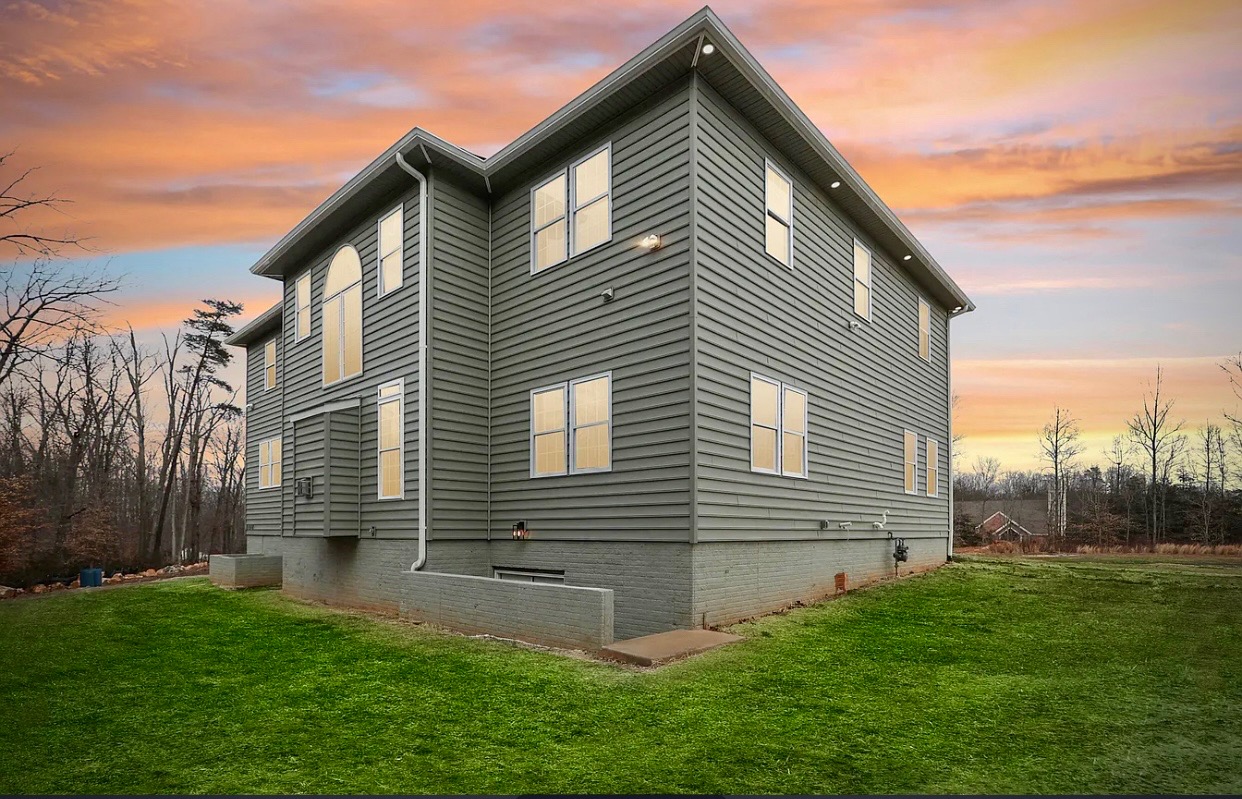 New construction home with full electrical work by Fox Trail Electric in Winchester VA